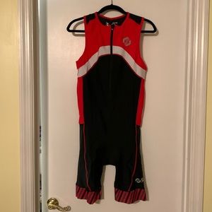 SLS3 Triathlon Suits Mens - Premium FX Tri Suit Men Triathlon Suit - size L